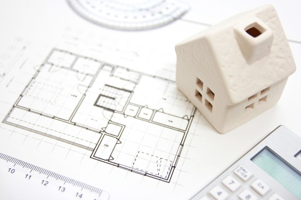 注文住宅の設計図