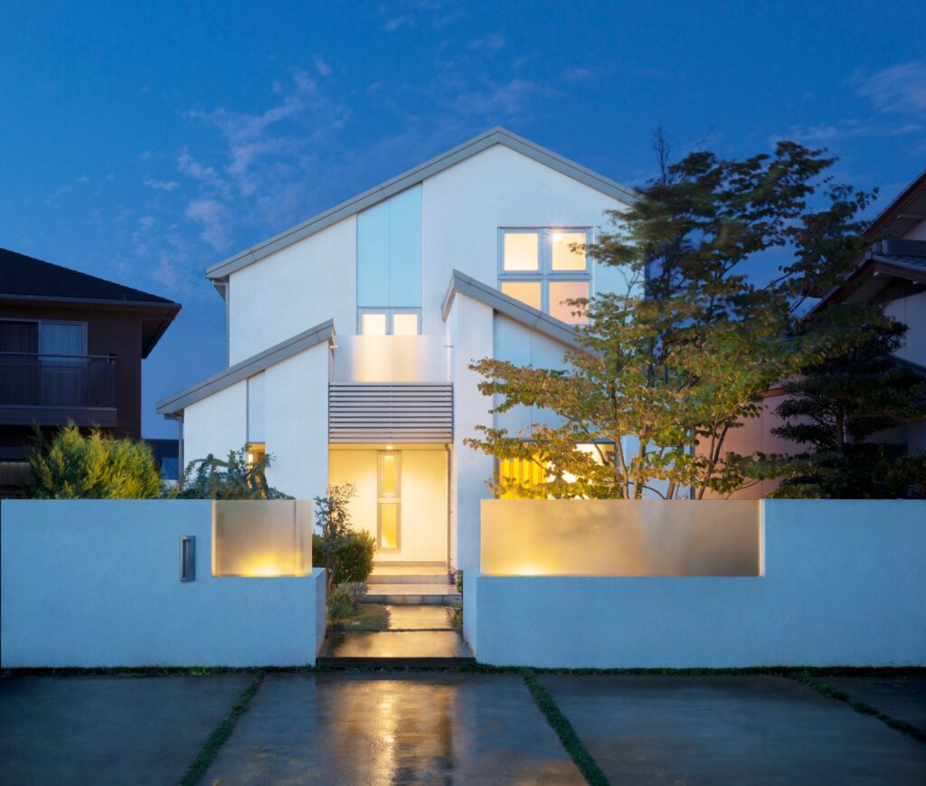 夜の注文住宅