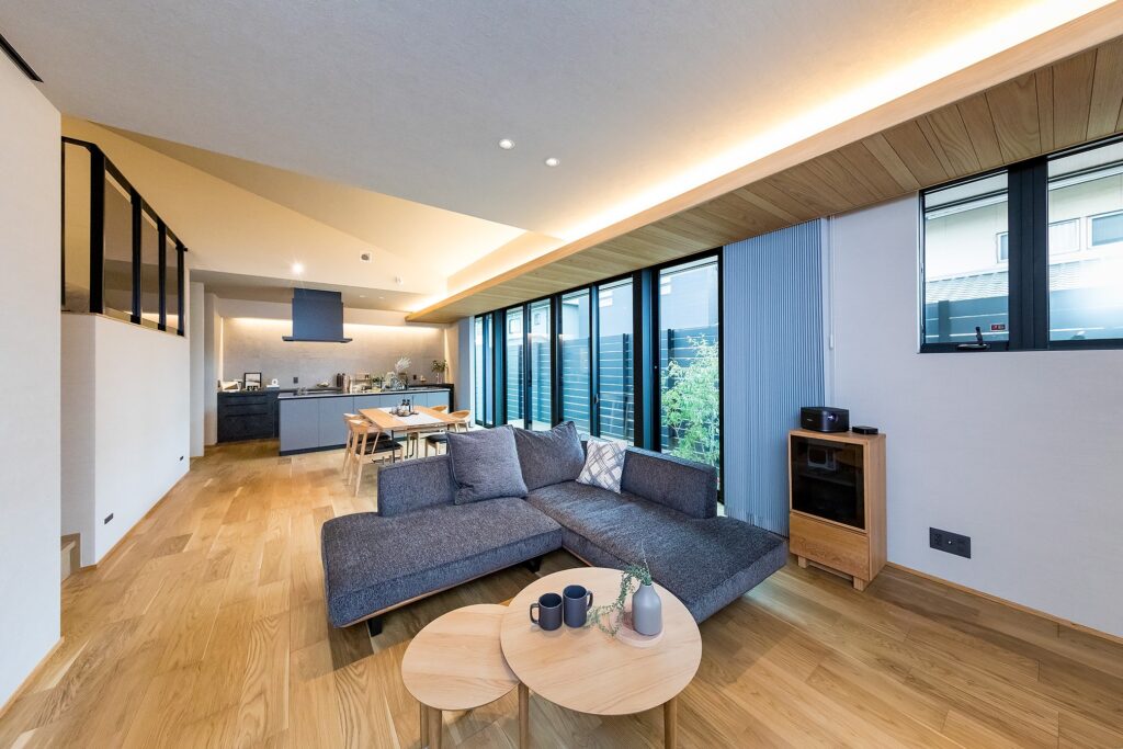 広々としたリビング