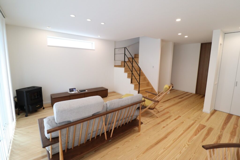 注文住宅のリビング