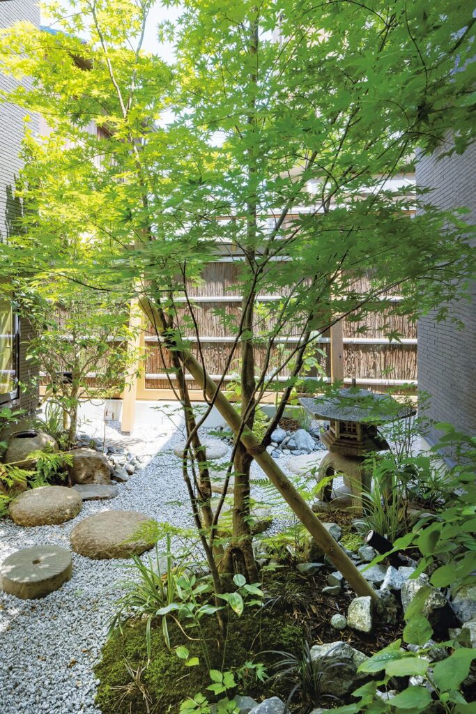 思い出を継ぐ、坪庭のある平屋3