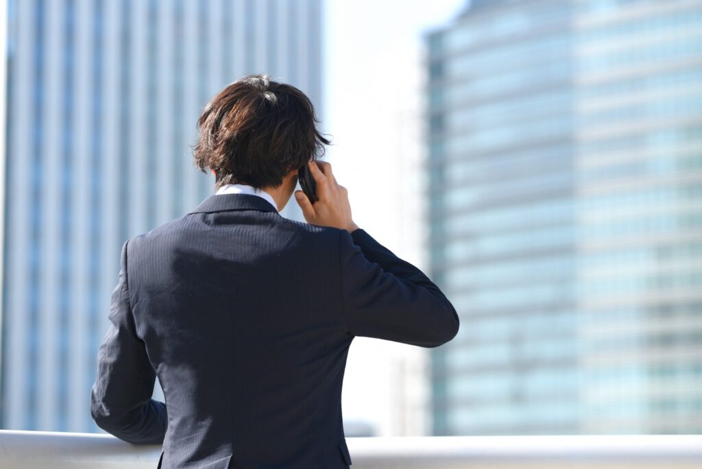 注文住宅の営業担当者
