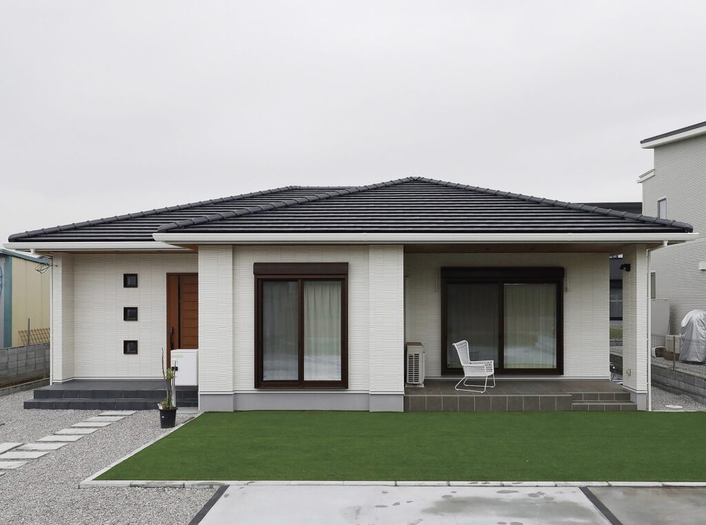 無駄のない機能的な動線でストレスフリー。心地よく暮らせる平屋