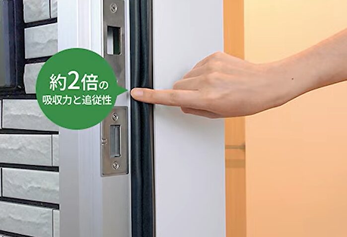 約2倍の吸収力と追従性のある中空パッキン