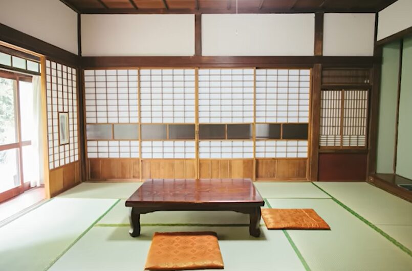 座卓文化の日本家屋