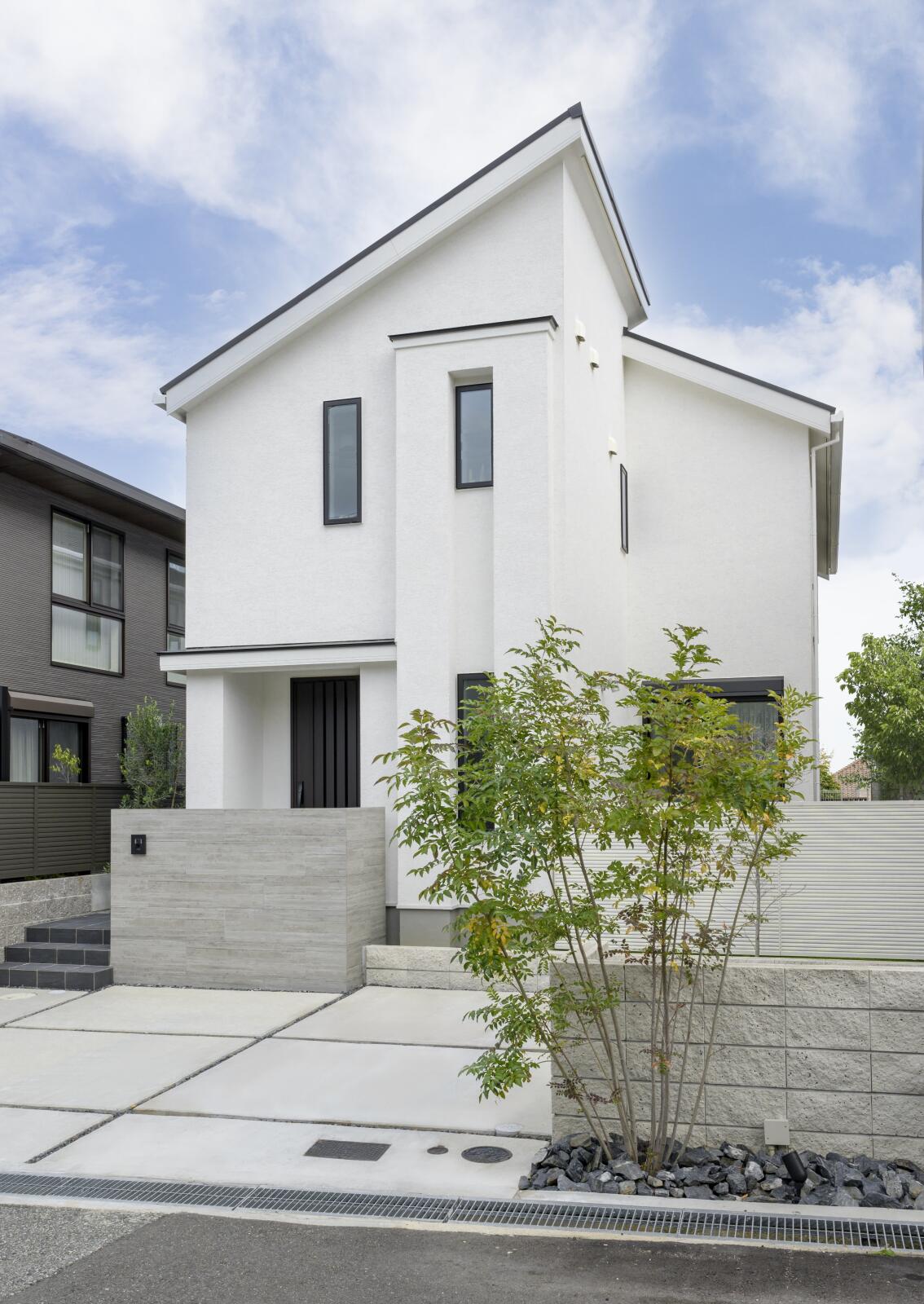 【41坪】モノトーンでスタイリッシュに整えた、ホテルライクを楽しむ家