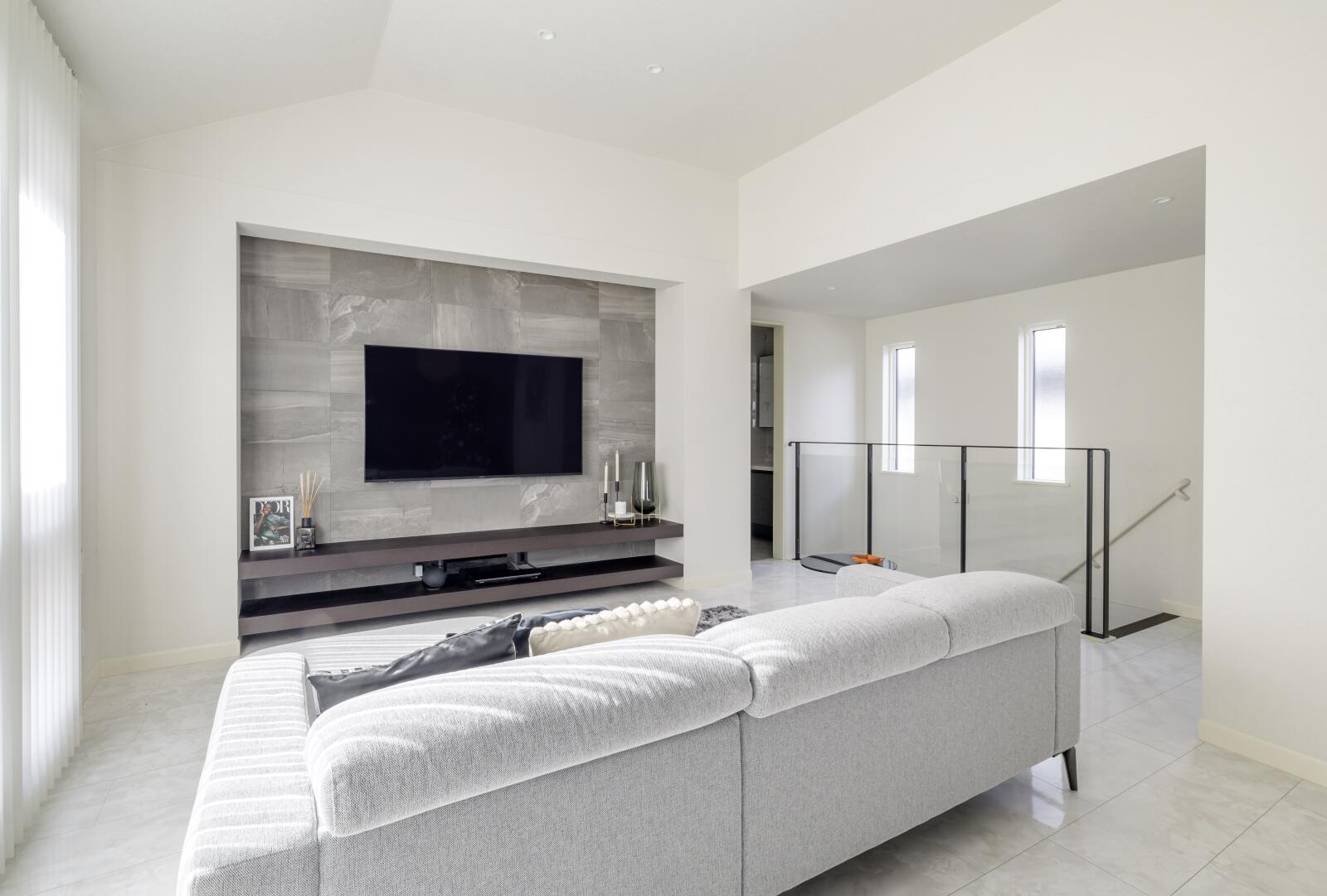 【41坪】モノトーンでスタイリッシュに整えた、ホテルライクを楽しむ家