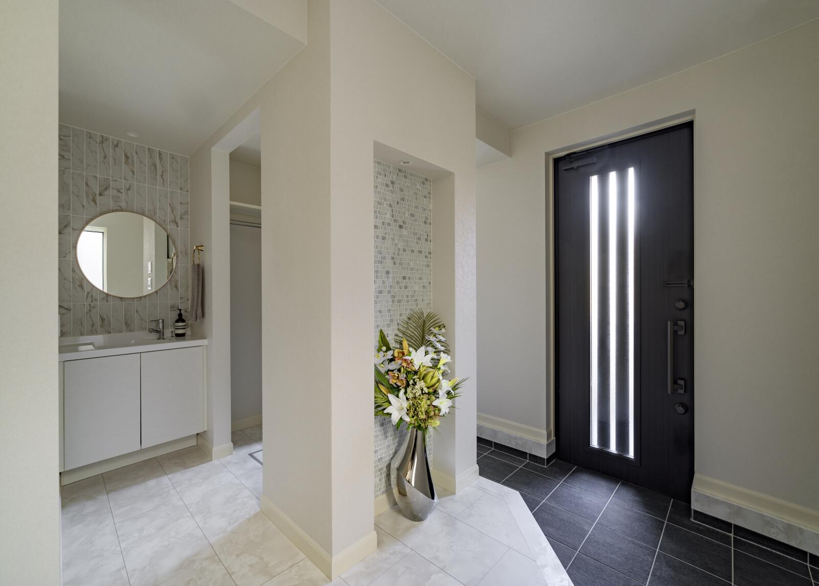 【41坪】モノトーンでスタイリッシュに整えた、ホテルライクを楽しむ家