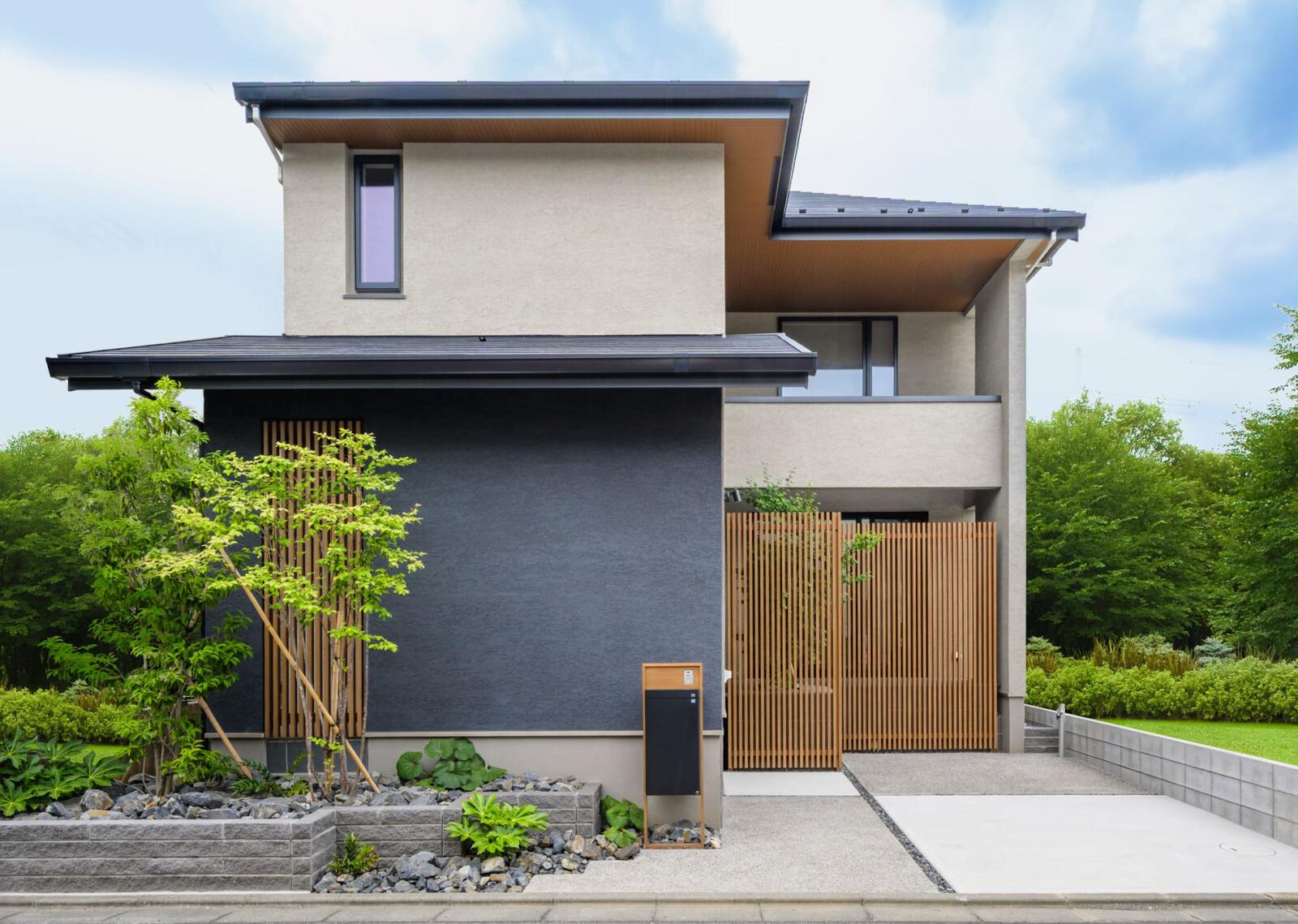 【37坪】和テイストが美しい、木の温もり漂う家