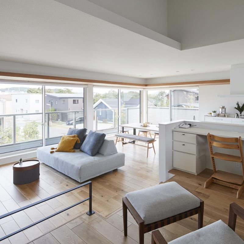 【２世帯住宅91坪】Liｇｈ　Miｘ～南東と北東にひらく～　T様・A様邸